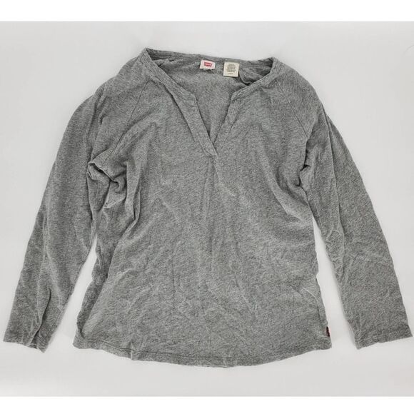 Levis small boys long sleeve grey shirt - Picture 1 of 4